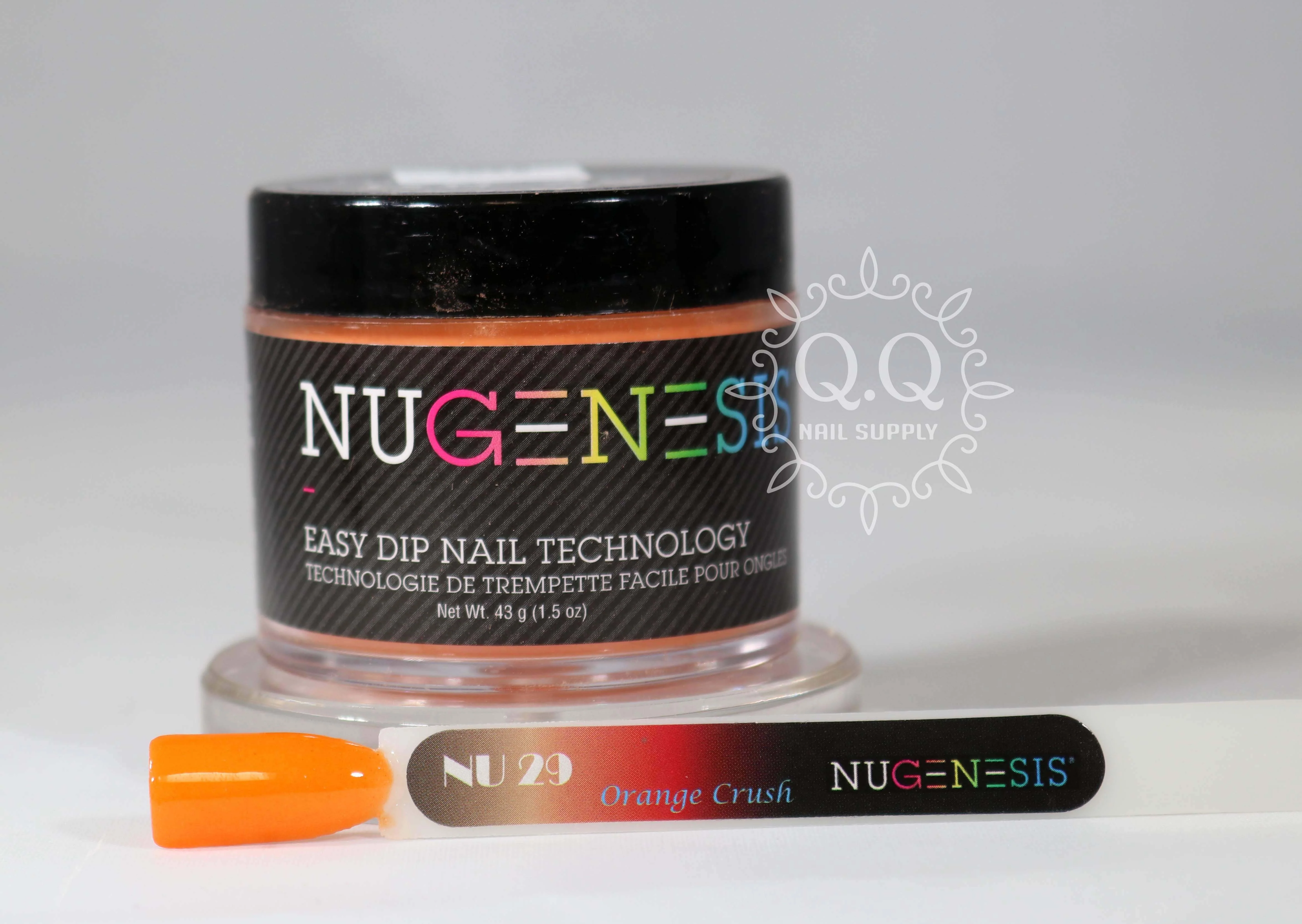 Nugenesis Dip Powder - NU 29 Orange Crush - Image 2