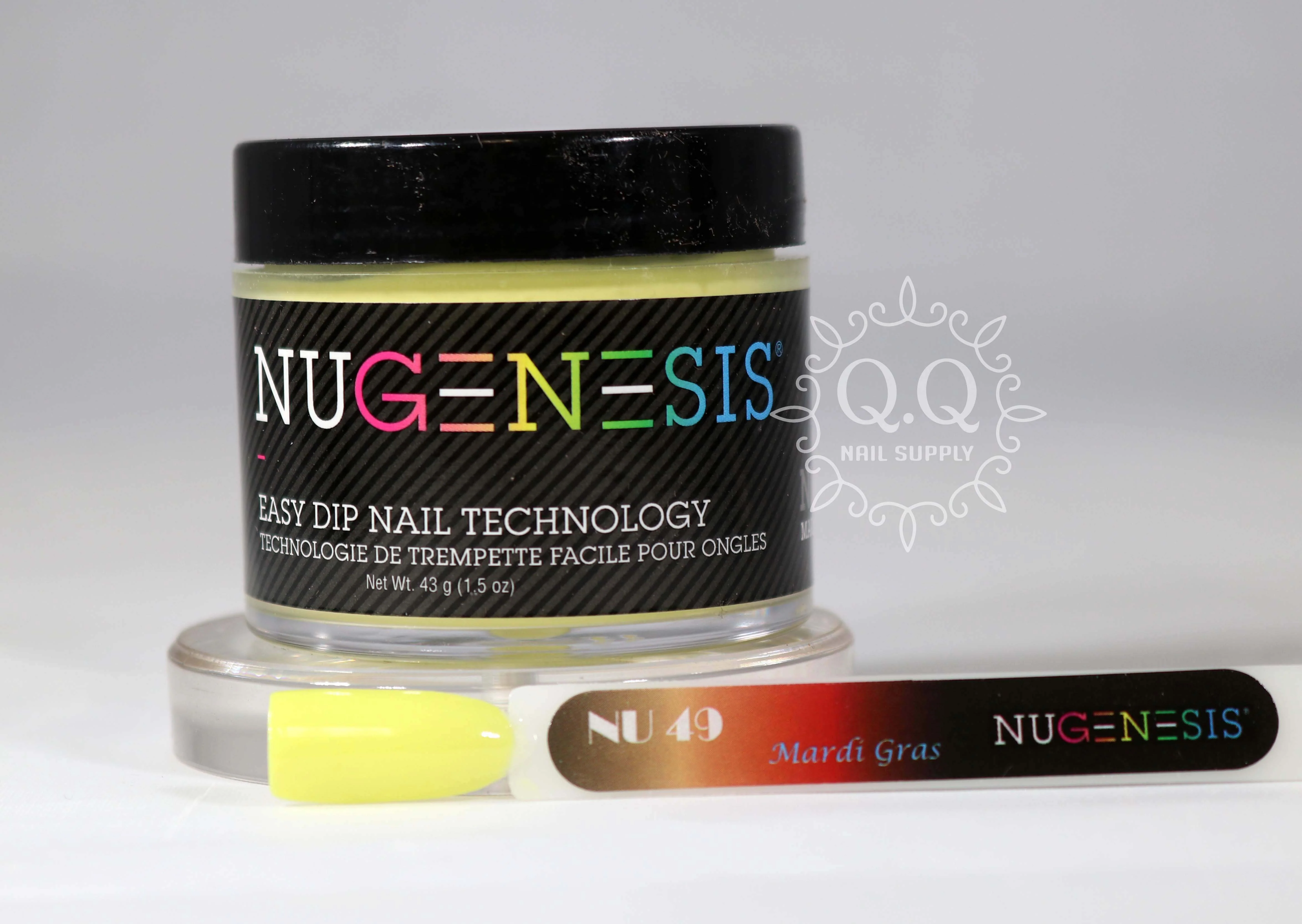 Nugenesis Dip Powder - NU 49 Mardi Gras - Image 2