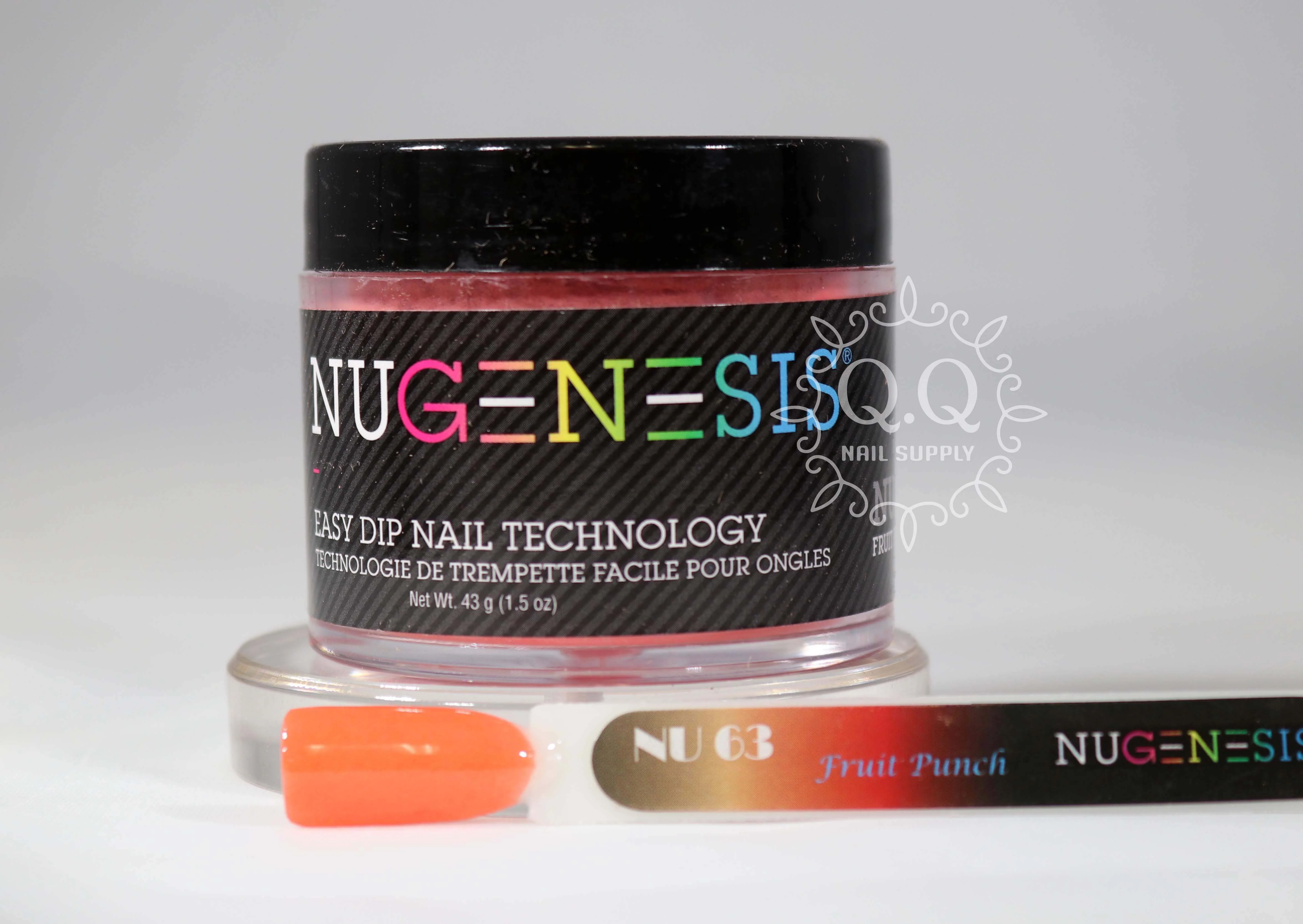 Nugenesis Dip Powder - NU 63 Fruit Punch - Image 2