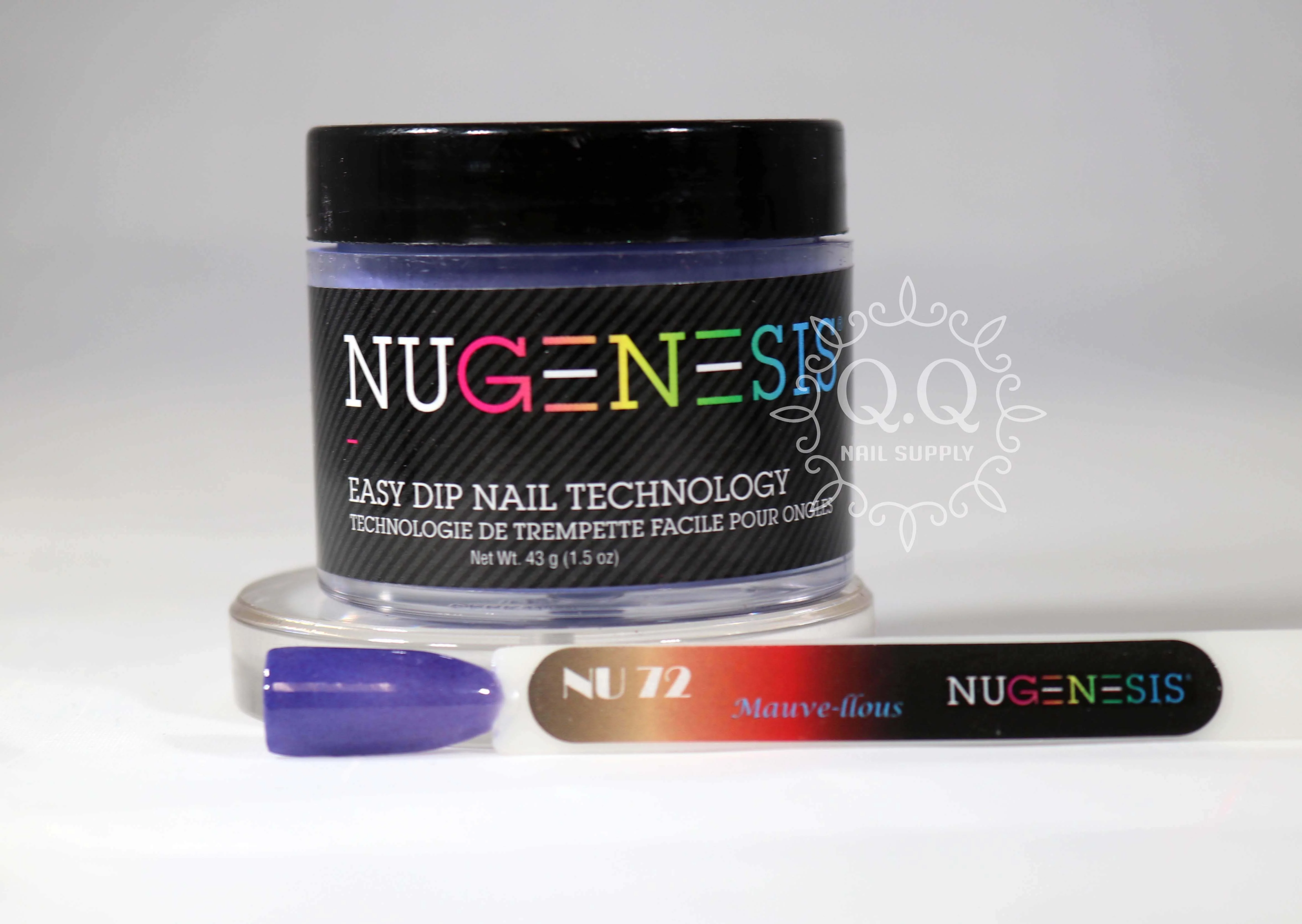 Nugenesis Dip Powder - NU 72 Mauve-llous - Image 2