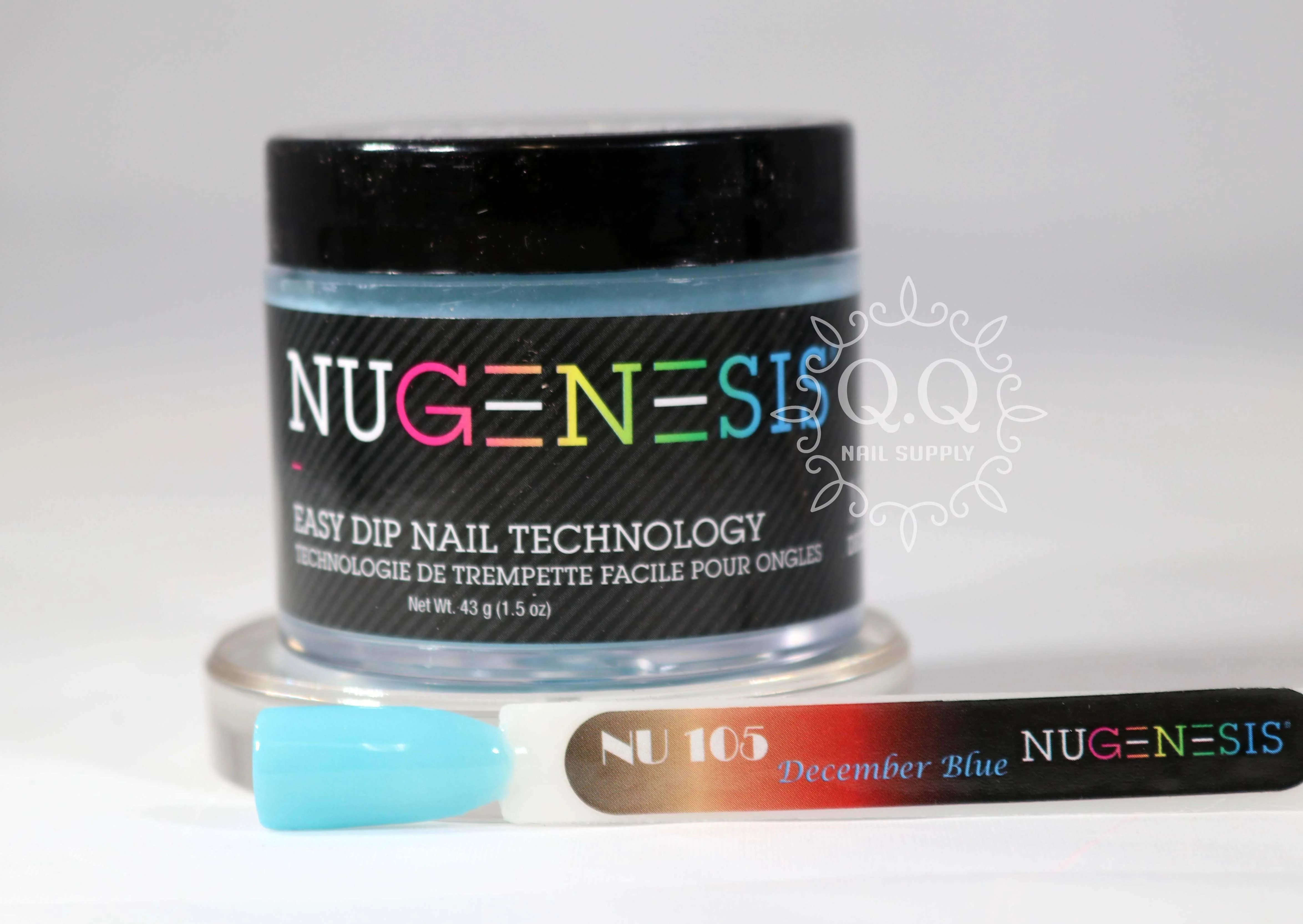 Nugenesis Dip Powder - NU 105 December Blue - Image 2