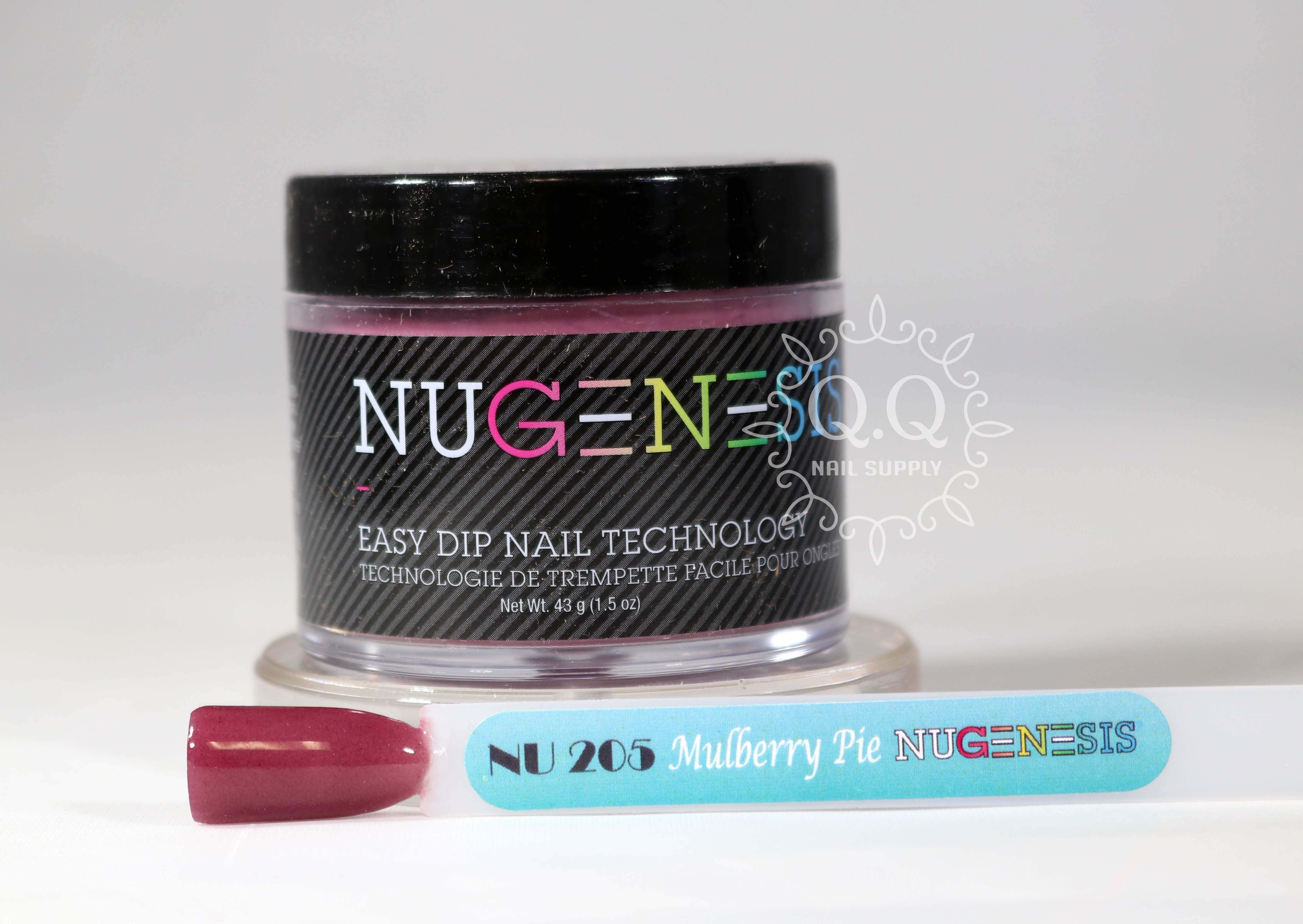 Nugenesis Dip Powder - NU 205 Mulberry Pie - Image 2