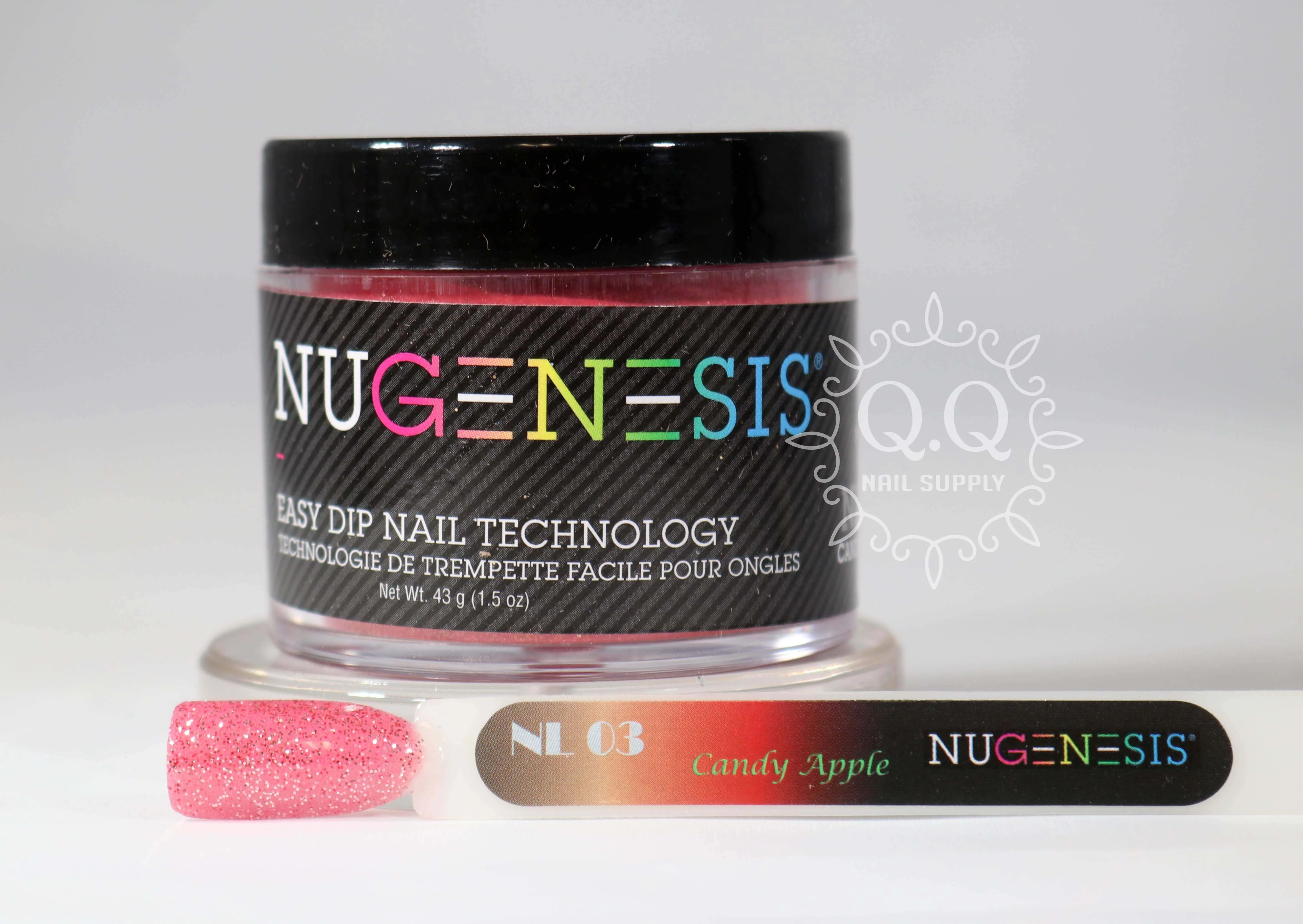 Nugenesis Dip Powder - NL 03 Candy Apple - Image 2