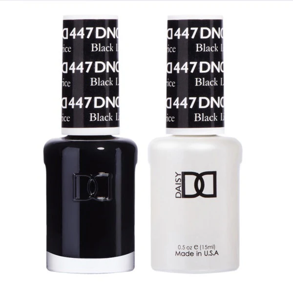 DND Gel Duo 447 - Black Licorice
