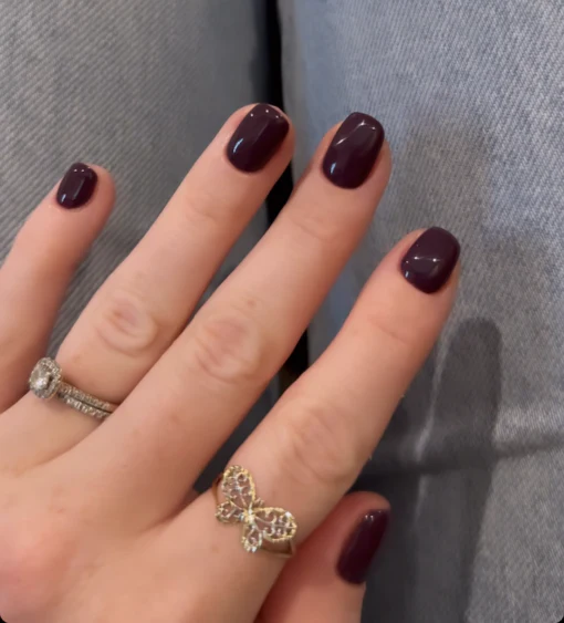 DND Gel Duo 459 - Muted Berry - Image 3