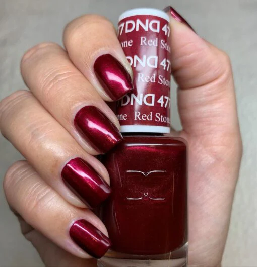 DND Gel Duo 477 - Red Stone - Image 3