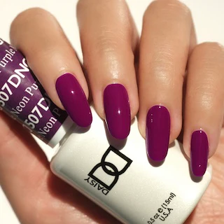 DND Gel Duo 507 - Neon Purple - Image 3