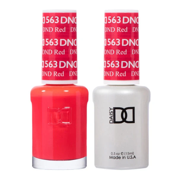 DND Gel Duo 563 - DND Red