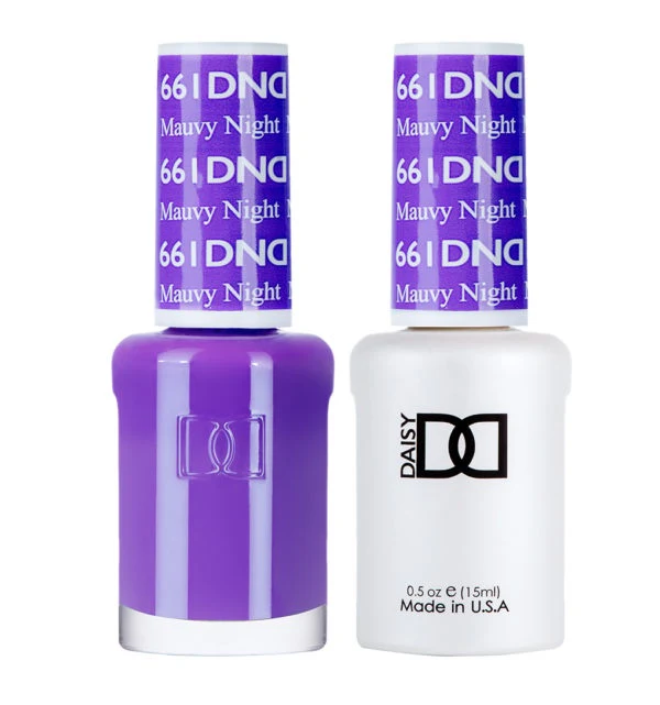 DND Gel Duo 661 - Mauvy Night