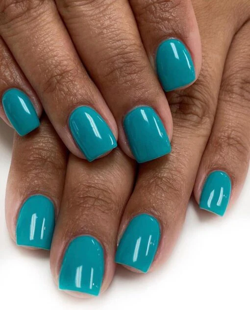 DND Gel Duo 665 - Pine Green - Image 3