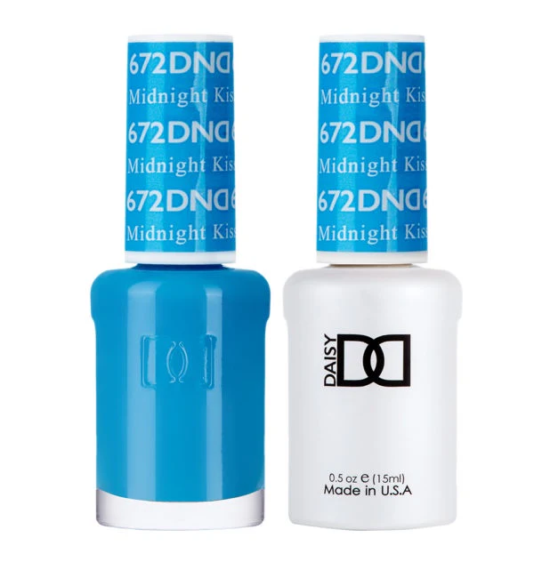 DND Gel Duo 672 - Midnight Kiss