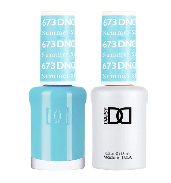 DND Gel Duo 673 - Summer Sky