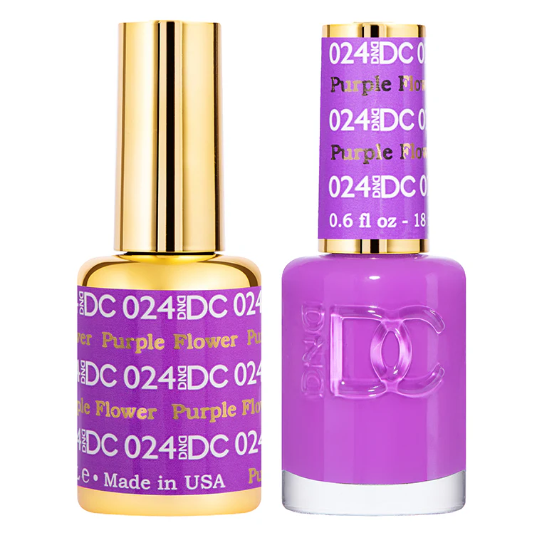 DC Gel Duo 024 - Purple Flower