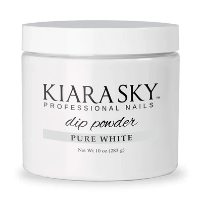 Kiara Sky Dip Powder - Pure White (10oz)