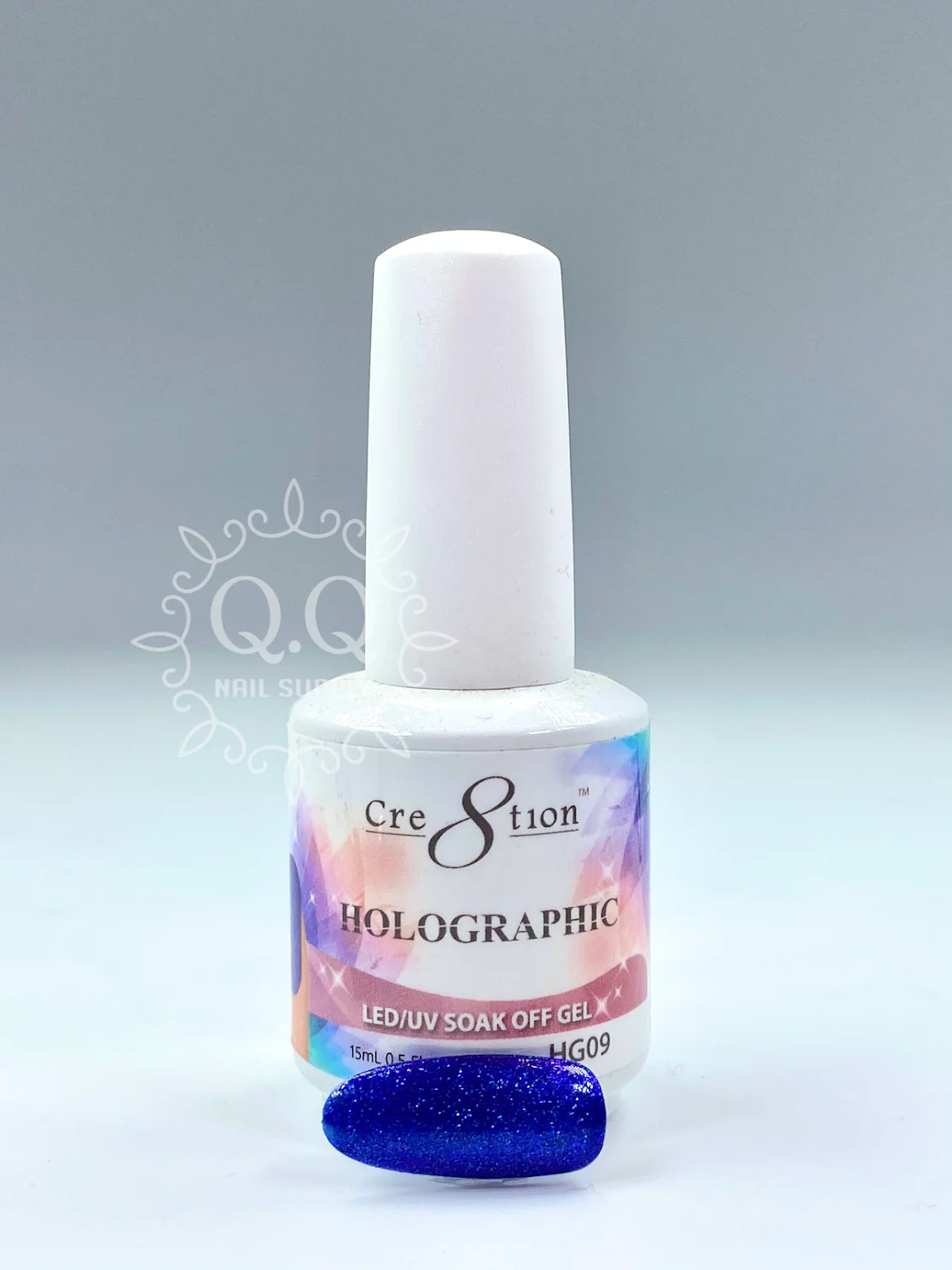 Cre8tion Soak-Off Holographic Gel 09 - Image 2