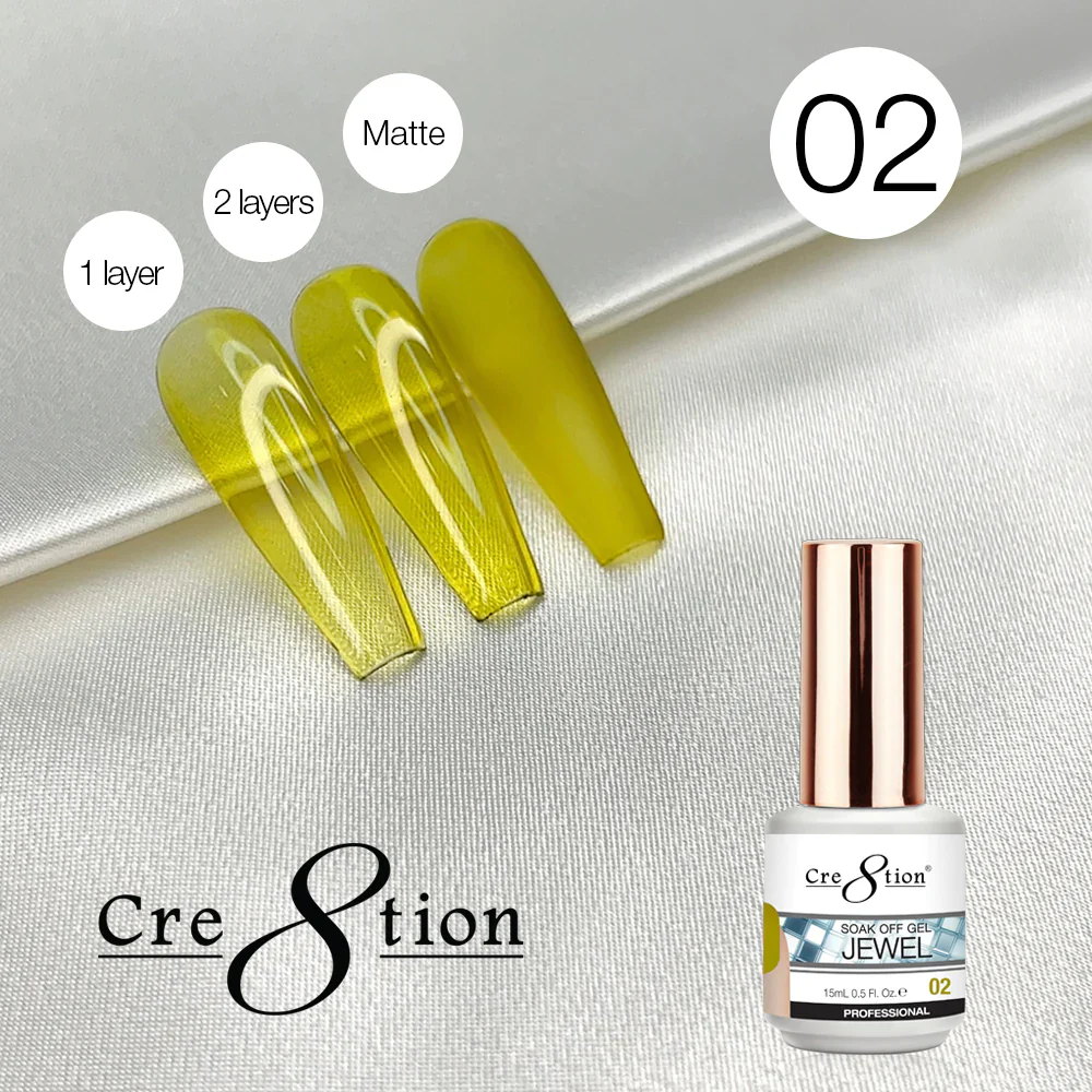 Cre8tion Jelly Gel Polish 02