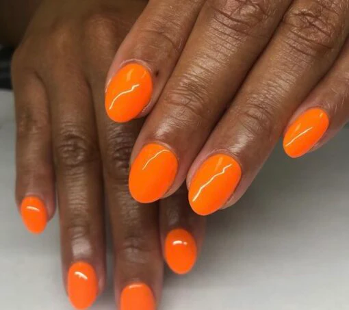 DND Gel Duo 713 - Orange Sherbet - Image 3