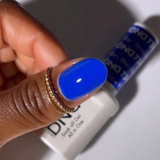 DND Gel Duo 734 - Berry Blue - Image 3