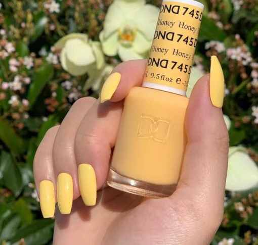 DND Gel Duo 745 - Honey - Image 3
