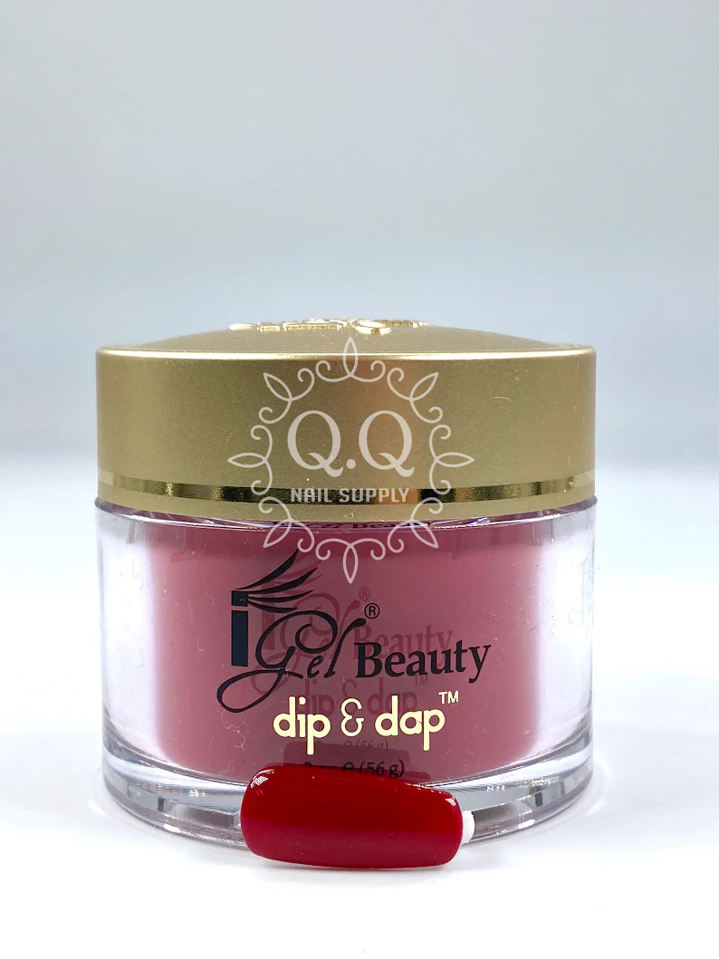 iGel Dip Powder - DD034 Dark Crimson - Image 3