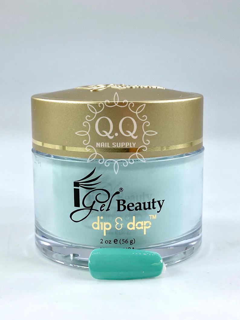 iGel Dip Powder - DD072 Tranquil Aqua - Image 3