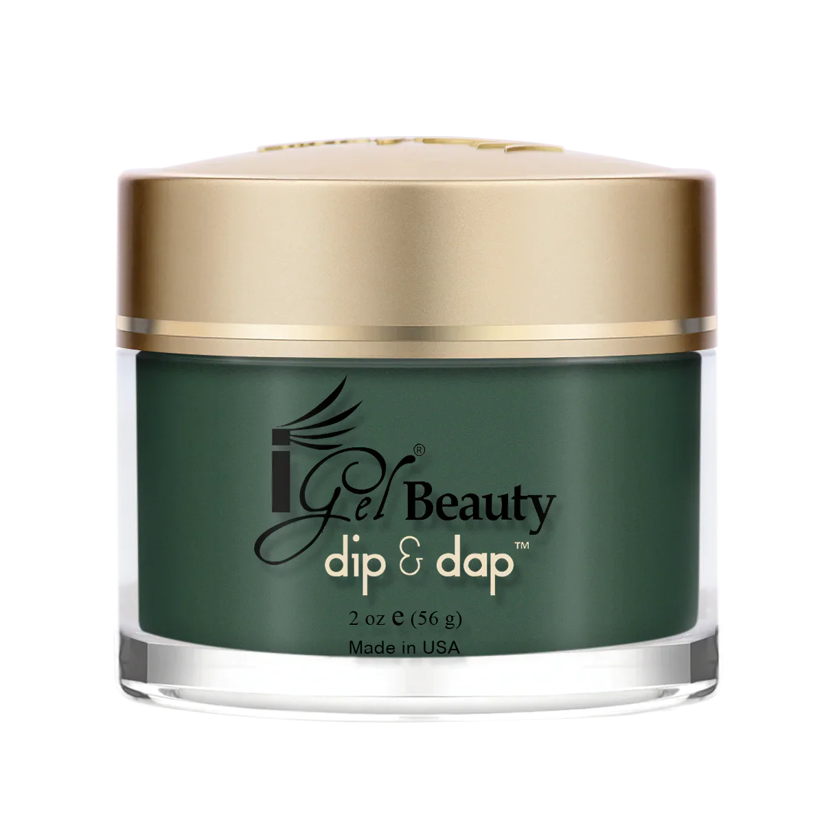 iGel Dip Powder - DD126 Pine Green