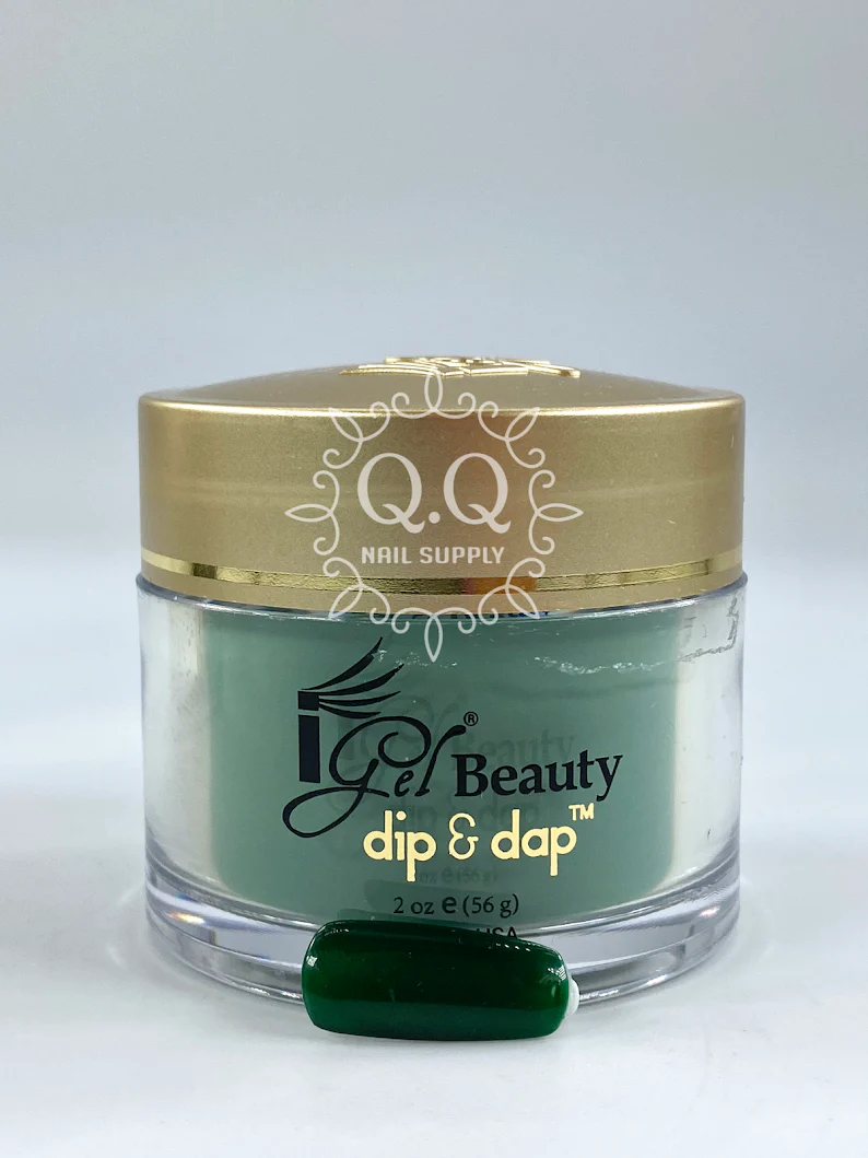 iGel Dip Powder - DD126 Pine Green - Image 3