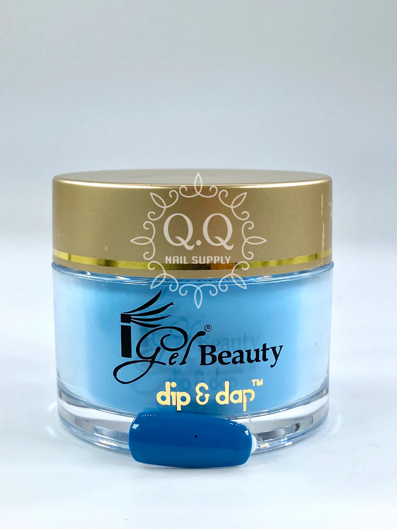 iGel Dip Powder - DD129 Blue Lagoon - Image 3