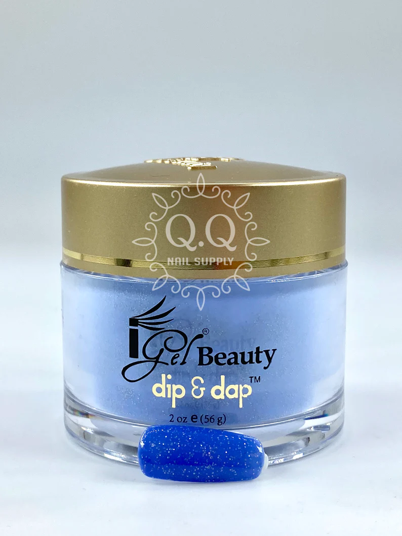 iGel Dip Powder - DD136 Glittering Stream - Image 3