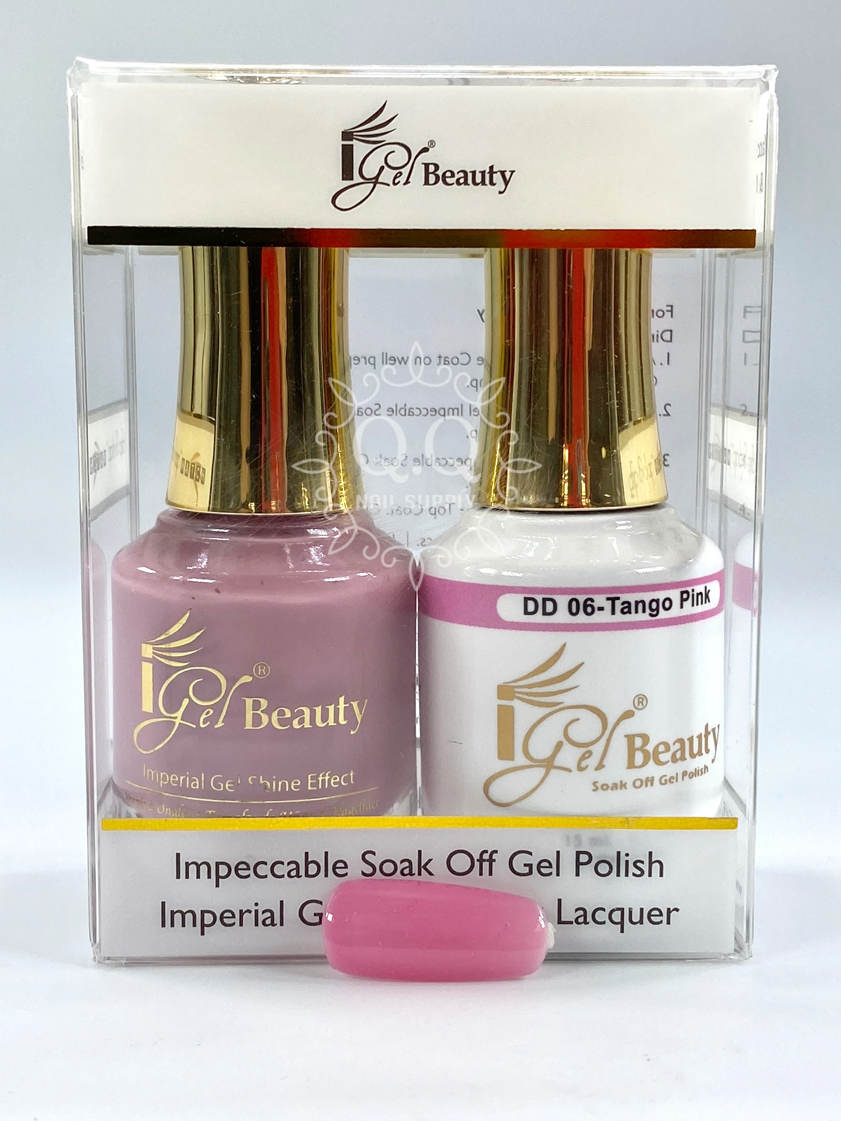 iGel Gel Duo - DD006 Tango Pink - Image 3