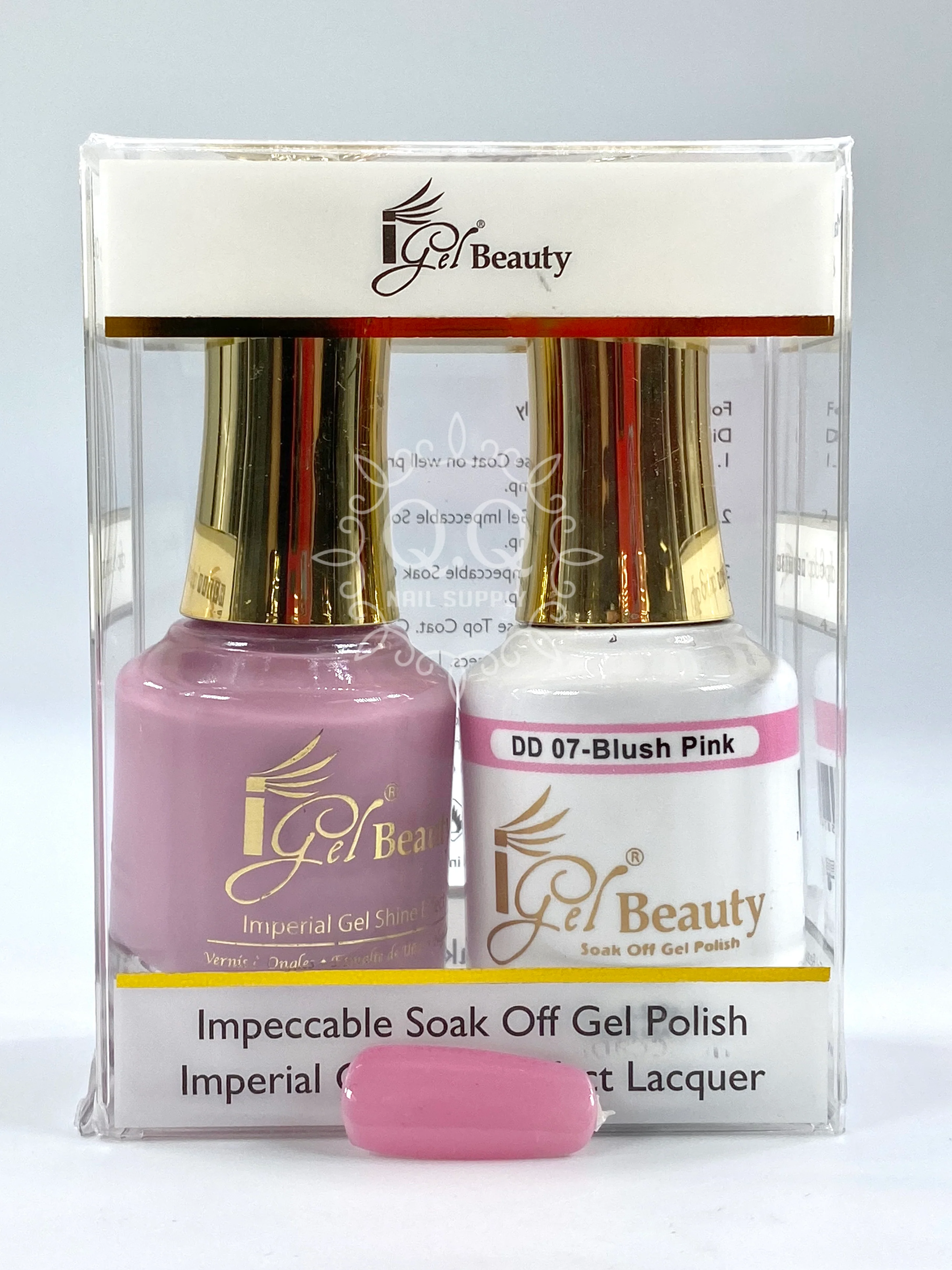 iGel Gel Duo - DD007 Blush Pink - Image 3