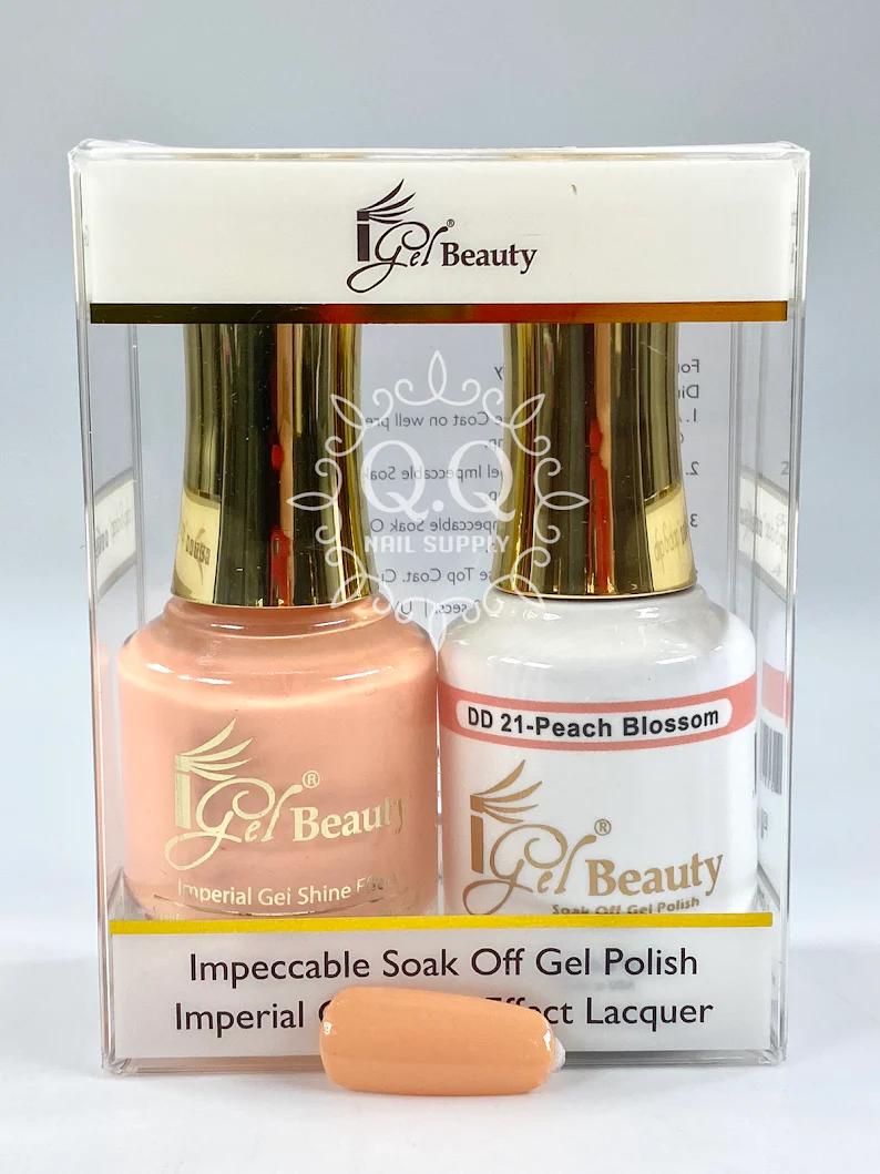 iGel Gel Duo - DD021 Peach Blossom - Image 3