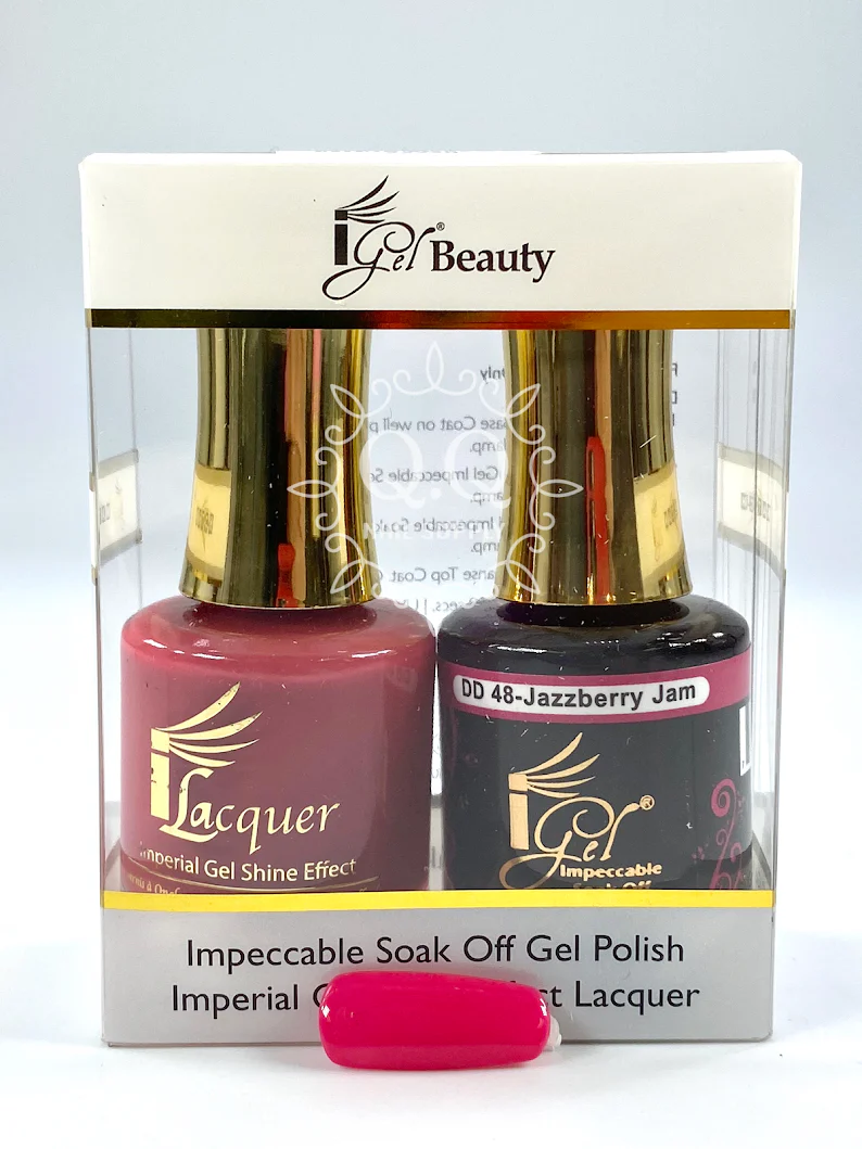 iGel Gel Duo - DD048 Jazzberry Jam - Image 3