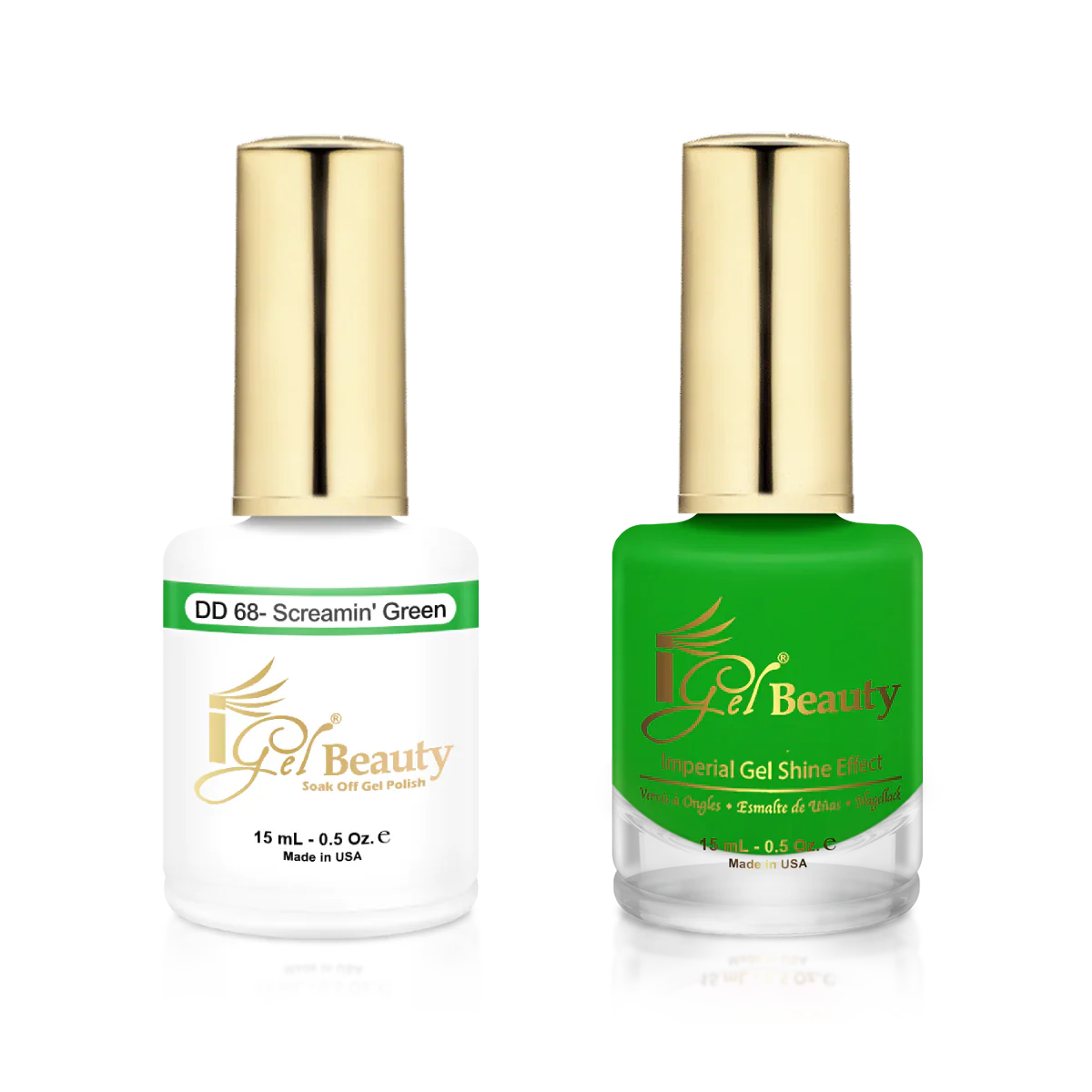 iGel Gel Duo - DD068 Screamin' Green