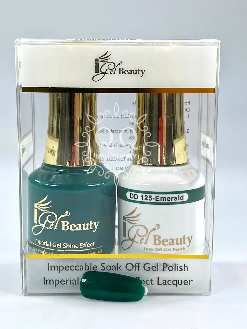 iGel Gel Duo - DD125 Emerald - Image 3
