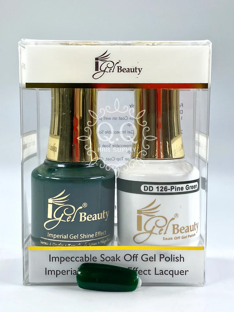 iGel Gel Duo - DD126 Pine Green - Image 3