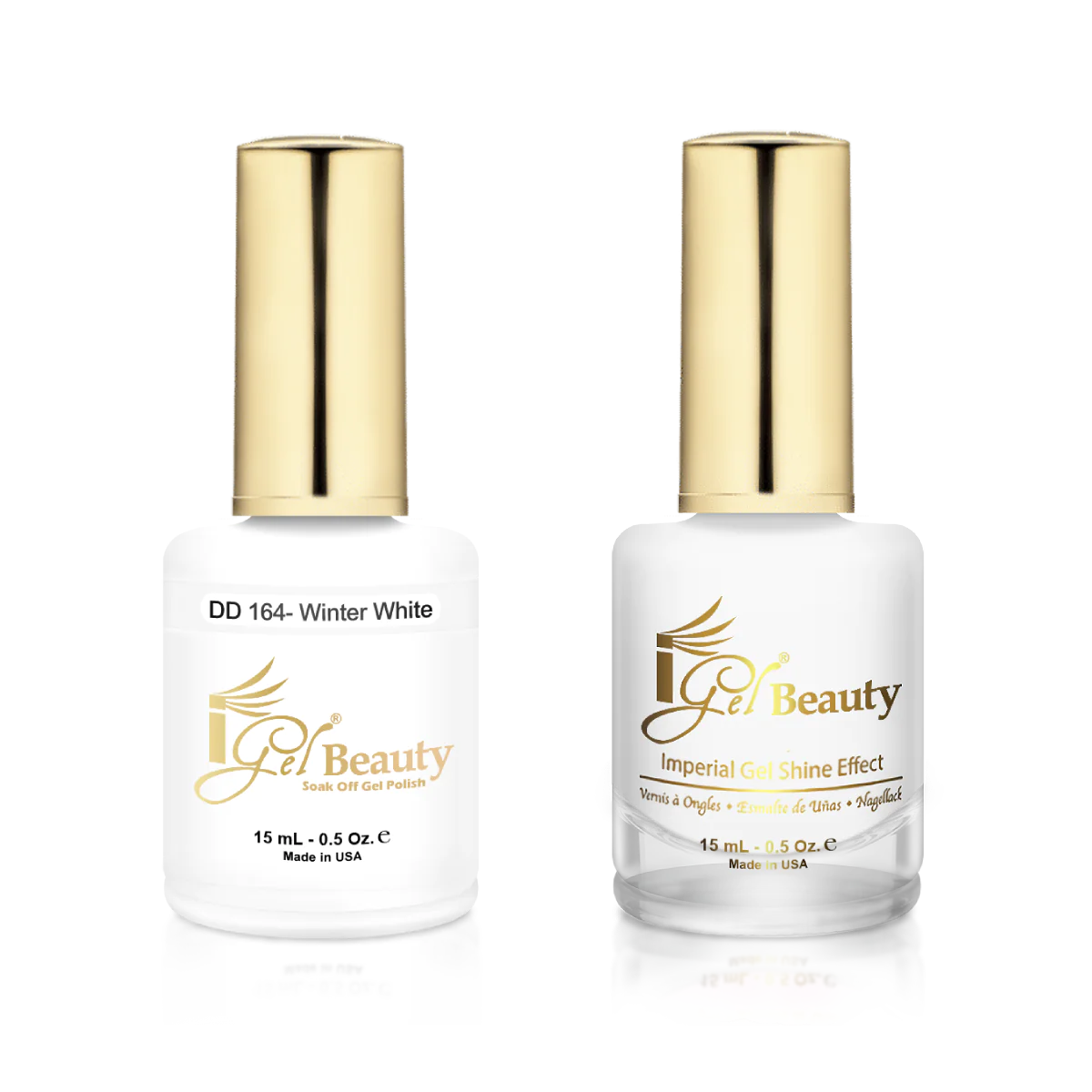 iGel Gel Duo - DD164 Winter White (Soft White)