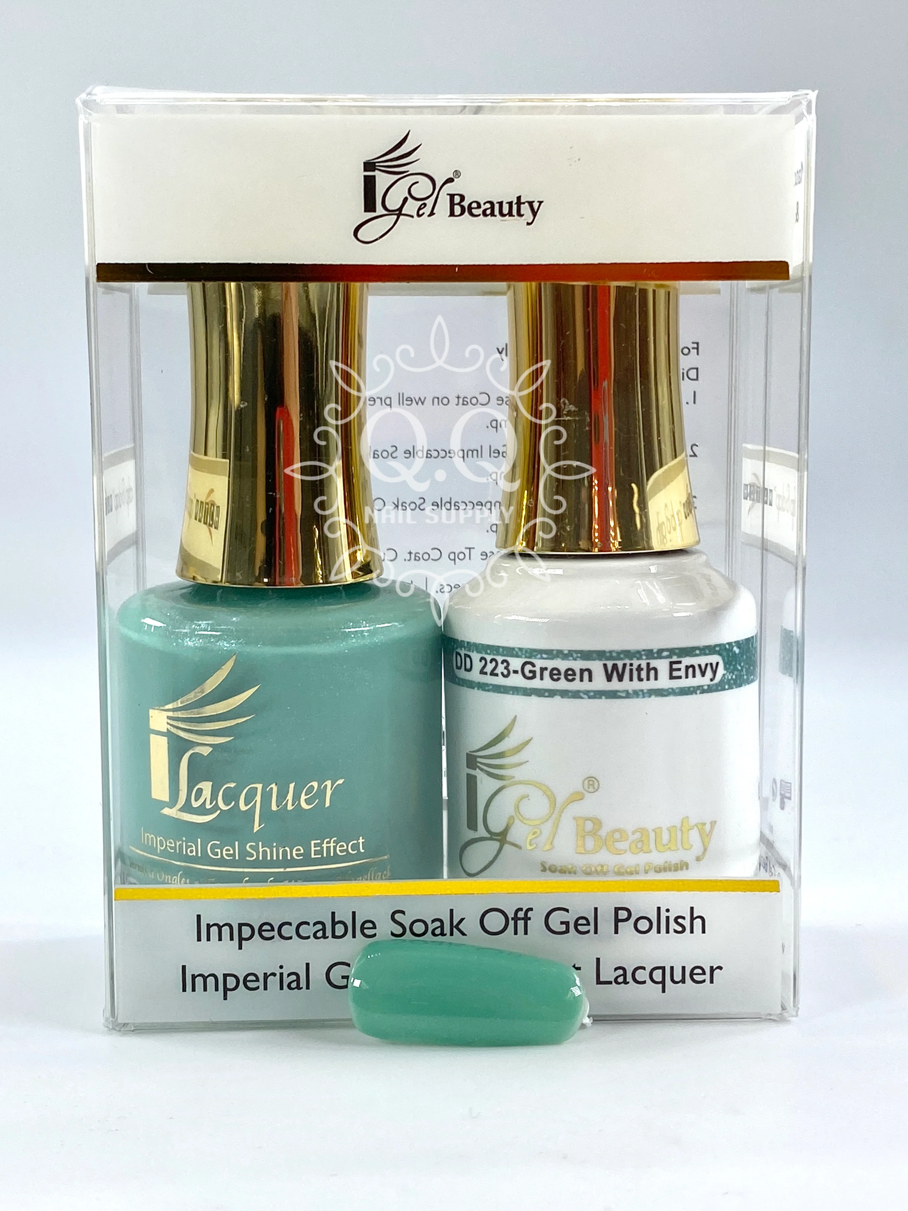 iGel Gel Duo - DD223 Green With Envy - Image 3