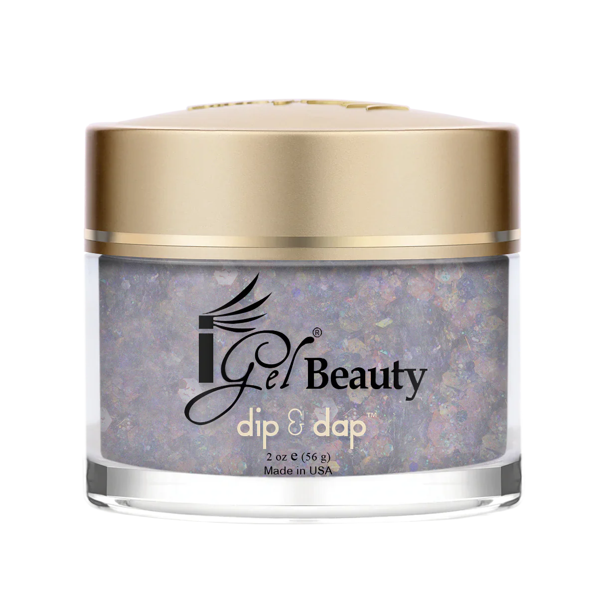 iGel Dip Powder Holo Chrome - CD10 Lilactic