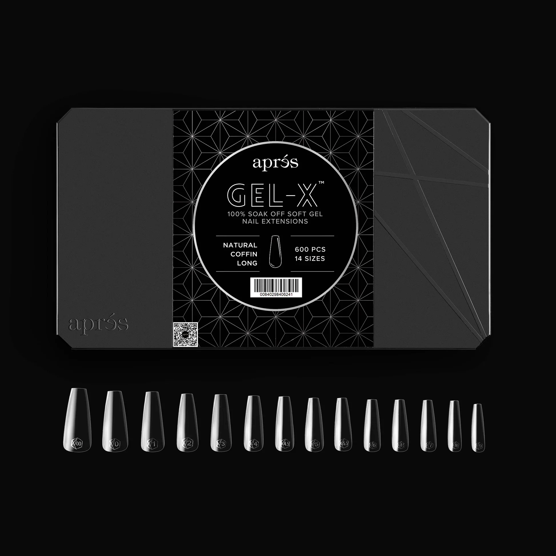 Apres Gel-X 2.0 Natural Coffin Tip Box - Image 6