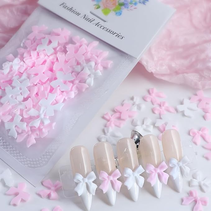 Bow Tie Nail Charms (50pcs)