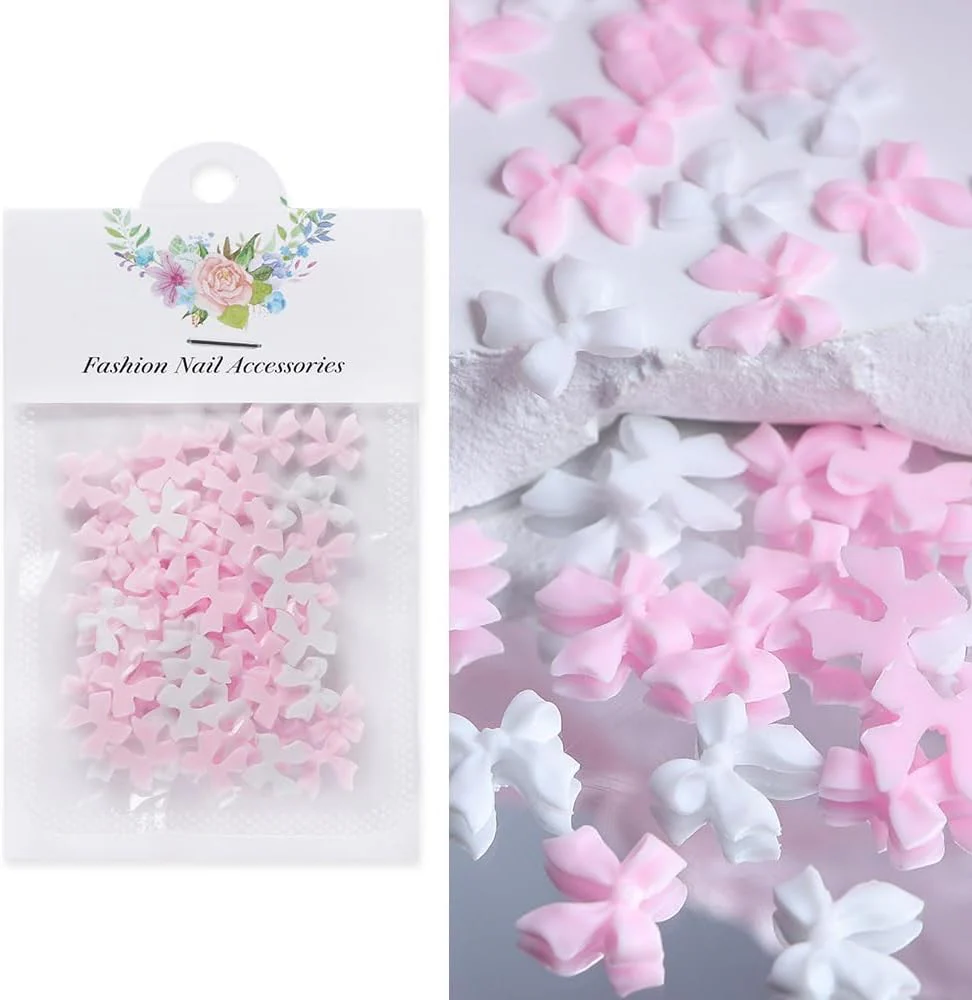 Bow Tie Nail Charms (50pcs) - Image 3