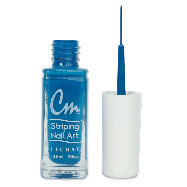 CM Detailing Nail Art Lacquer - 12 Blue Jolt - Image 2