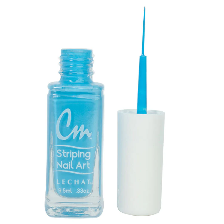 CM Detailing Nail Art Lacquer  - 17 Sky Blue - Image 2