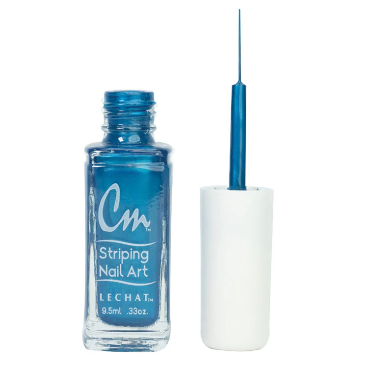 CM Detailing Nail Art Lacquer - 25 Ocean Blue - Image 2