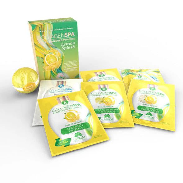 LaPalm Collagen Spa Bomb Pedicure Deluxe - 7 Steps (Case of 60) - Image 6
