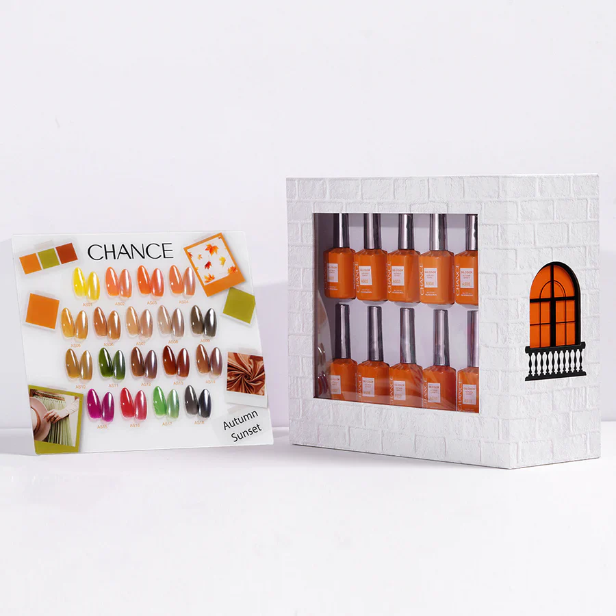 Cre8tion Chance "Autumn Sunset" Gel Collection (18 Colors)