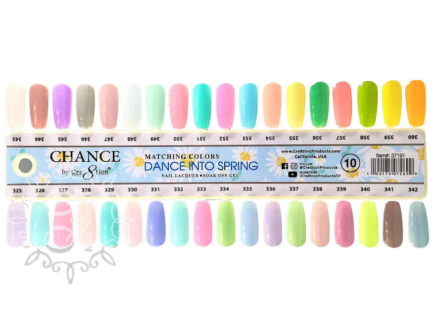 Cre8tion Chance Dancing Into Spring Gel Duo Collection (36 Colors) - Image 3