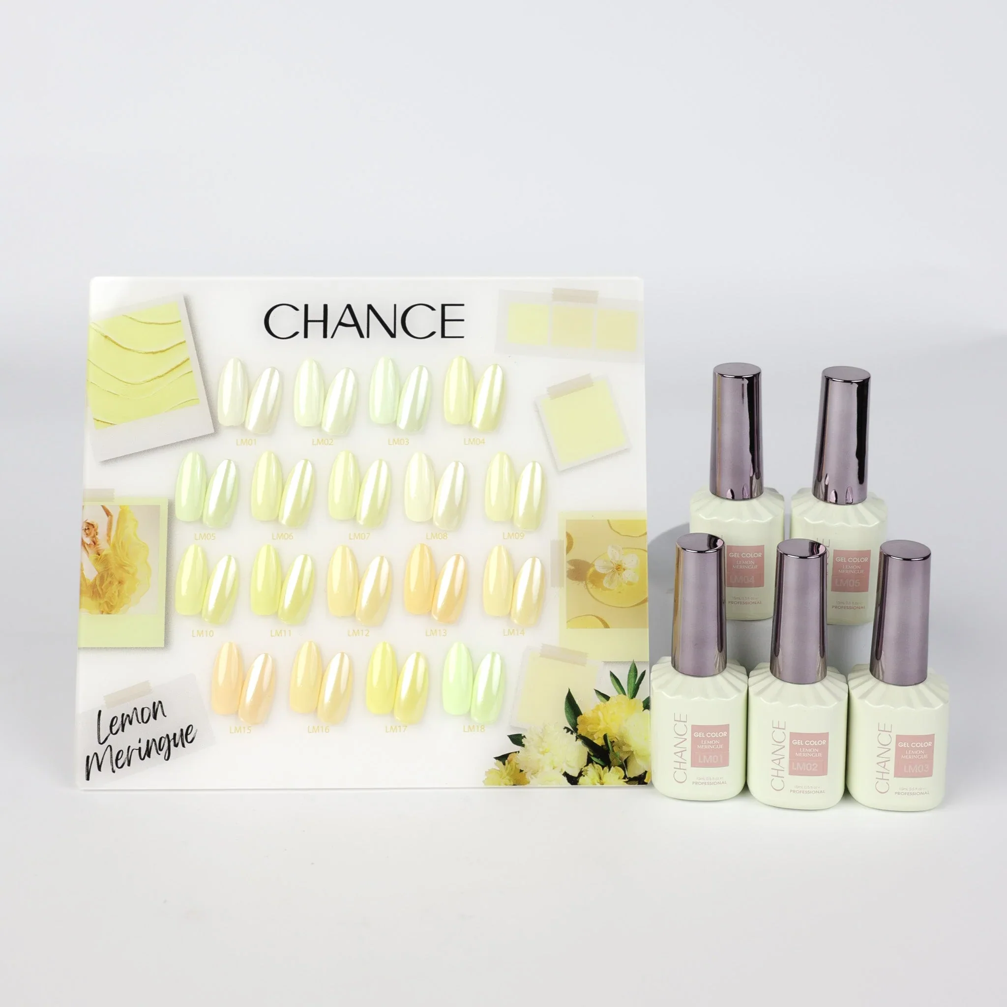 Cre8tion Chance "Lemon Meringue" Gel Collection (18 Colors) - Image 2