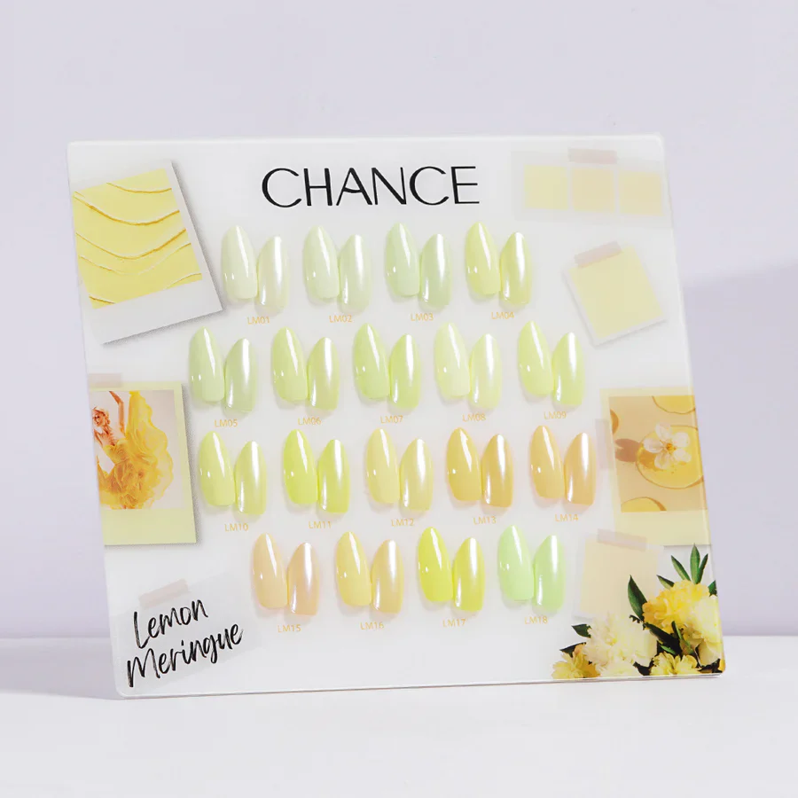 Cre8tion Chance "Lemon Meringue" Gel Collection (18 Colors) - Image 3